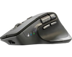 Phreeze Master 3S Pro Draadloze Ergonomische Muis - Bluetooth & 2.4Ghz USB - Computermuis Oplaadbaar - met Horizontaal & Smart Scrollwiel (Snel Scrollen)