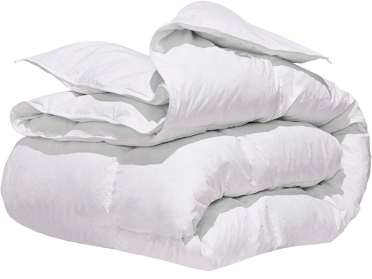 Sleep Comfy - Pure Series - All Year Dekbed Enkel - 200x200 cm - Anti Allergie - Dons Dekbed - Tweepersoons Dekbed- Zomerdekbed & Winterdekbed