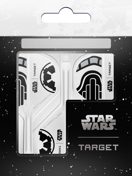Target Star Wars K-Flex Storm Trooper NO2 - Dart Flights van Target — afbeelding 2