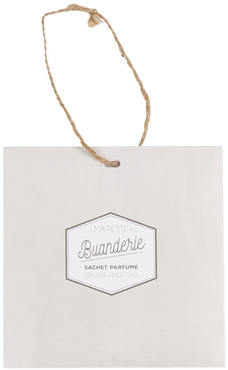 Home deco factory Geurzakje - linnen geur - beige - papier - geurzakjes - voor kledingkast