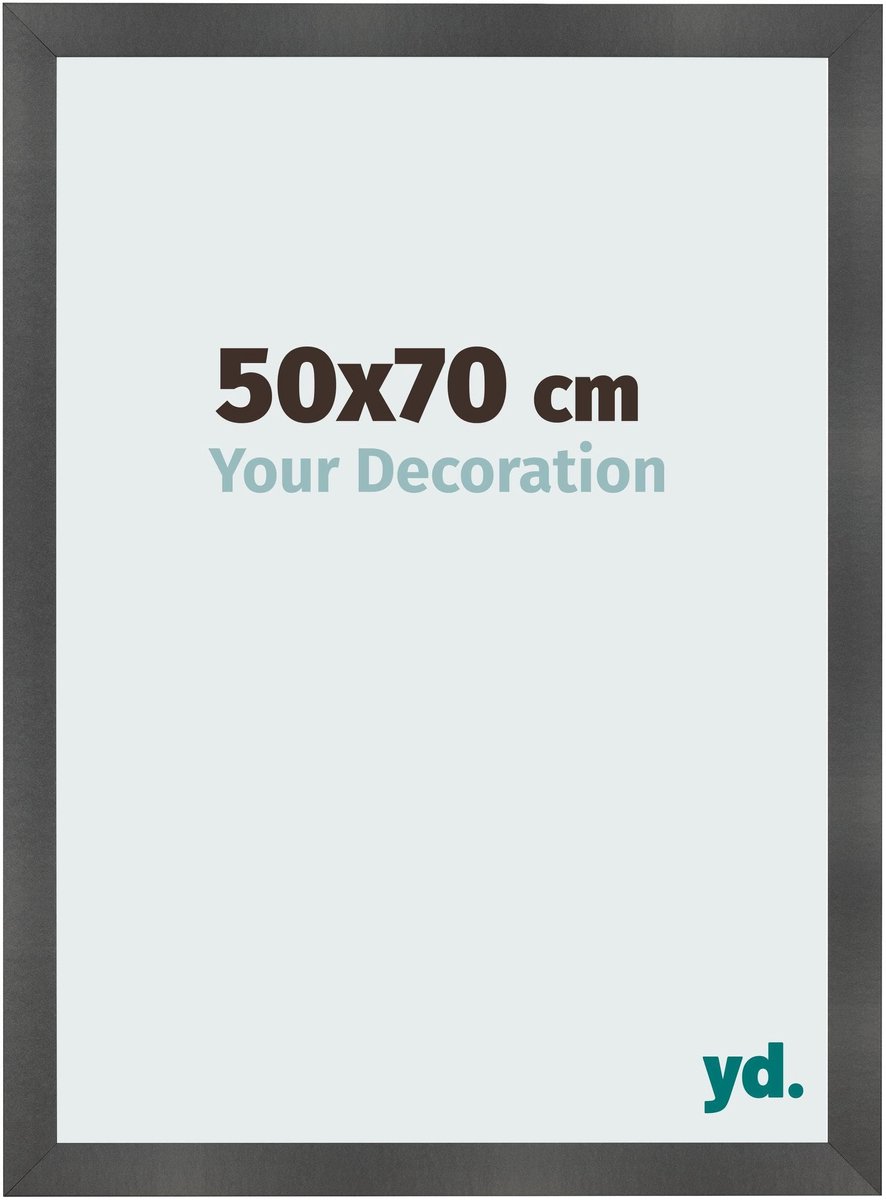 yd. Your Decoration - Fotolijst 50x70 cm - MDF - Zwart Mat - Pisa