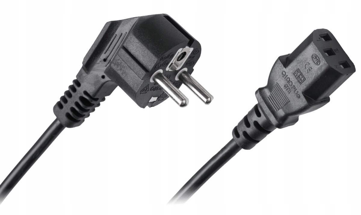 Netsnoer PC 3 meter - Universele Stroomkabel