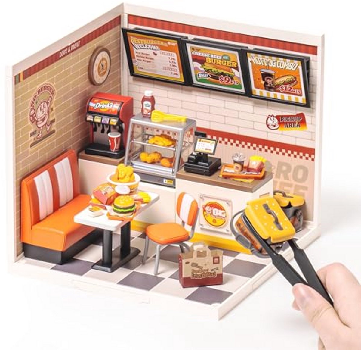 DIY miniatuur huis kits poppenhuis modelbouwsets met accessoires voor volwassenen
