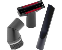 Kleanburg® Geschikt voor Miele - Kleine Zuigmonden Set - Plumeau, Plintzuiger en meubelzuigmond-3 delig