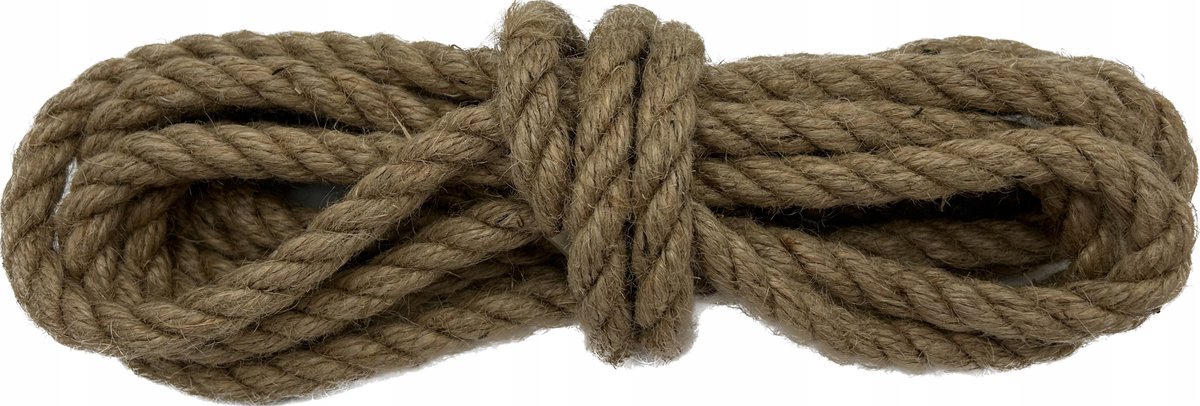 Gedraaid Jute Touw 14mm x 50m - Decoratief & Zeil-kwaliteit
