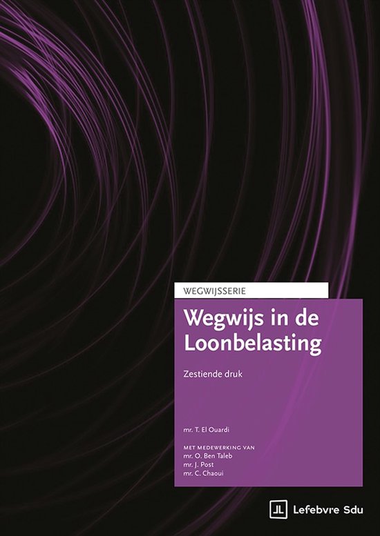 Wegwijsserie - Wegwijs in de Loonbelasting - cover