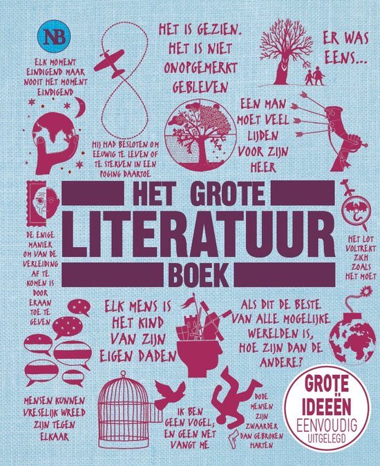 Grote... boek - Het grote literatuurboek - cover