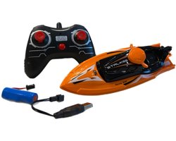 RC jetski oplaadbaar - 2.4G HZ speedboot remote control - rechargeable 4way motor jetski op afstandsbediening