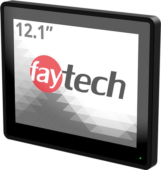 faytech FT121TMCAPOB – 12,1" Capacitive Touch Monitor – IP65 – Anti-Glare Glas – 10-Punts Multi-Touch
