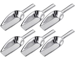 Westmark Hygia Kruidenschepjes – 6 Praktische mini–schepjes voor het hygiënisch doseren van droge ingrediënten, zoals thee en kruiden of huisdiervoeding en snoepjes – 6 ml