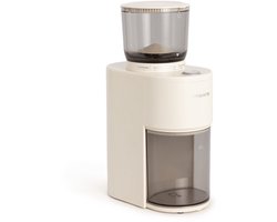 CREATE - Koffiemolen met reservoir en 38 maalstanden - Gebroken wit - COFFEE GRINDER STUDIO PRO