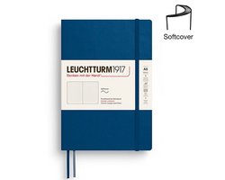 Leuchtturm1917 A5 Medium Notitieboek Softcover Dotted Indigo