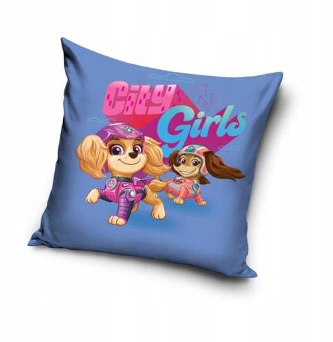 Paw Patrol City Girls Kussensloop 40x40cm - Kinderkamer Decoratie