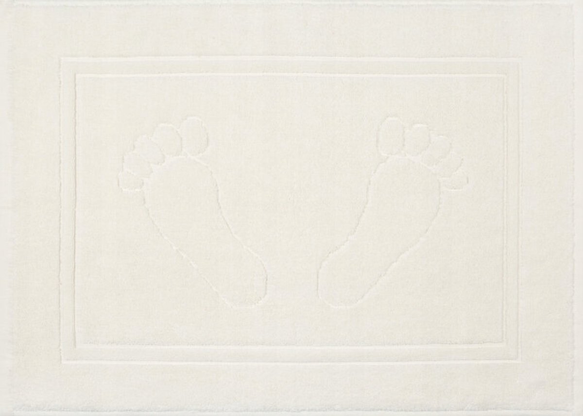 Badkamermat Sammy 50x70 cm - Zacht Katoen - Crème