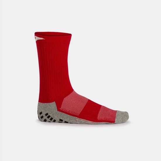 Chaussettes antidérapantes Joma rouges, pointures 43 à 46 - Maintien maximal
