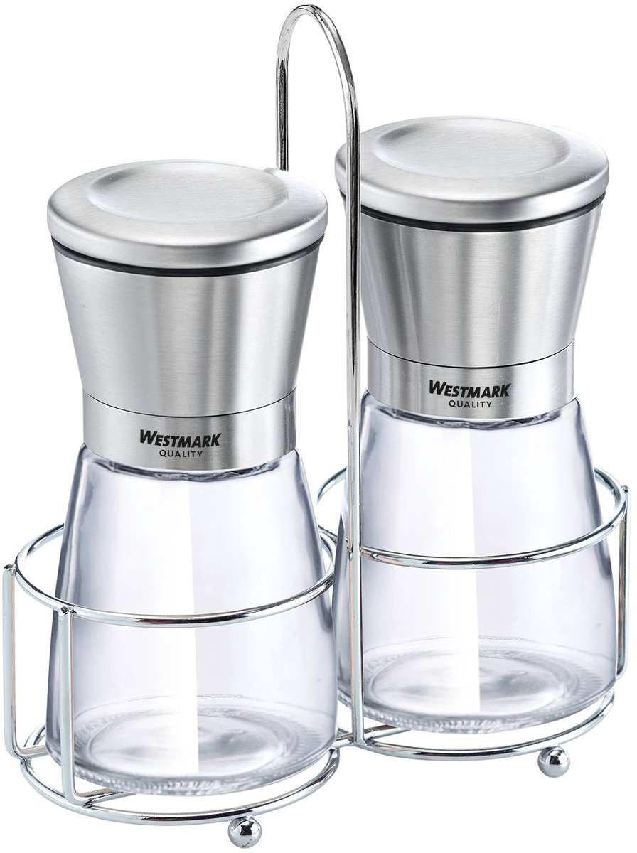 Westmark cruet met 2 kruidenmolens »RVS 63362260