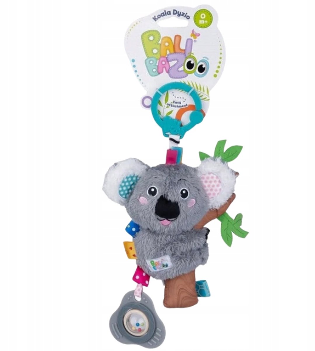 BaliBaZoo Koala Dyzio Hangspeeltje met Rammelaar en Bijtring