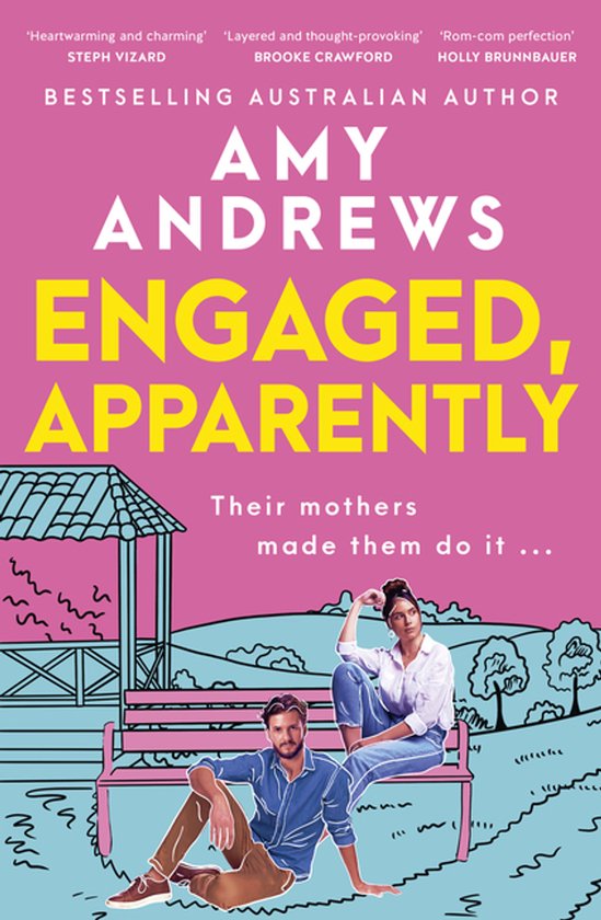 Engaged, Apparently: The new must-read fake dating, friends  ... - cover