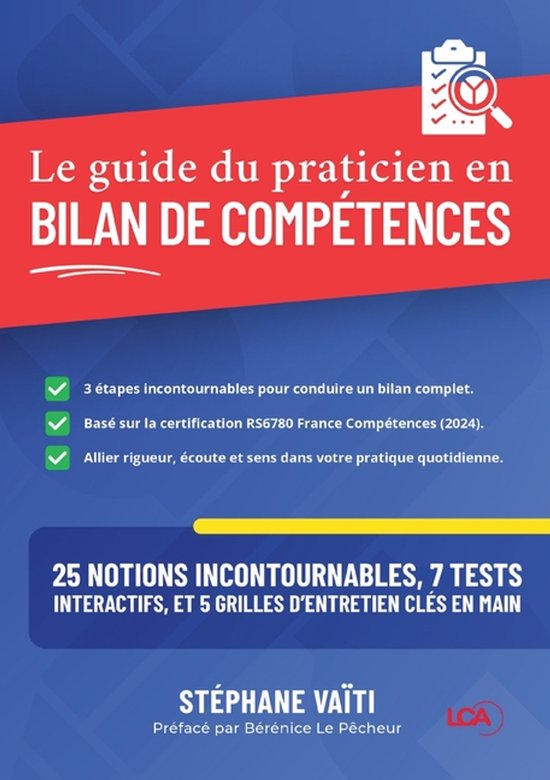 Le guide du praticien en bilan de compétences - cover