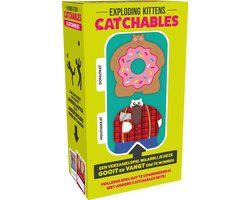 Catchables - Exploding Kittens - Houthakkat & Donutkat - Familiespel - Partygame