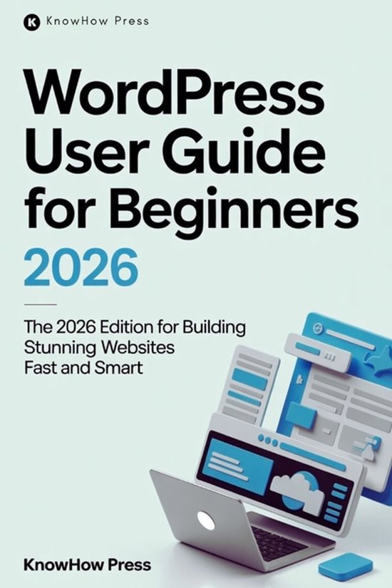 The User Guide Book- WordPress User Guide For Beginners - cover