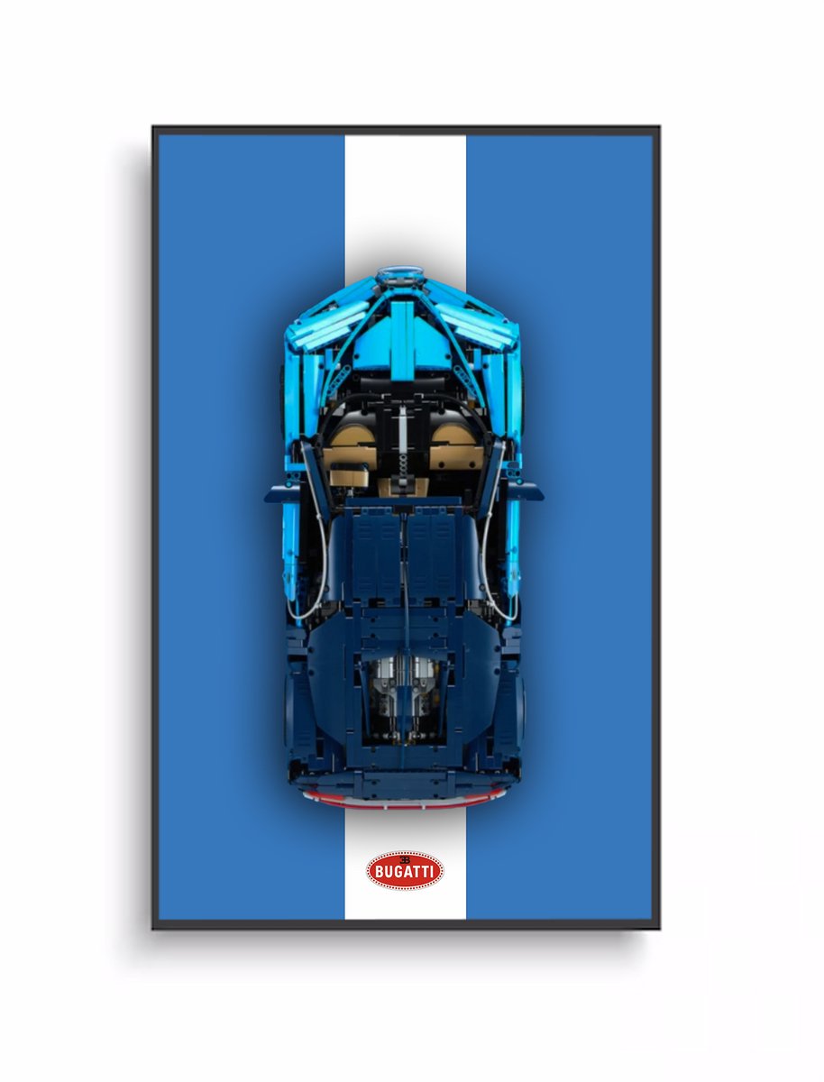 Display Frame voor Bugatti Chiron - 42083
