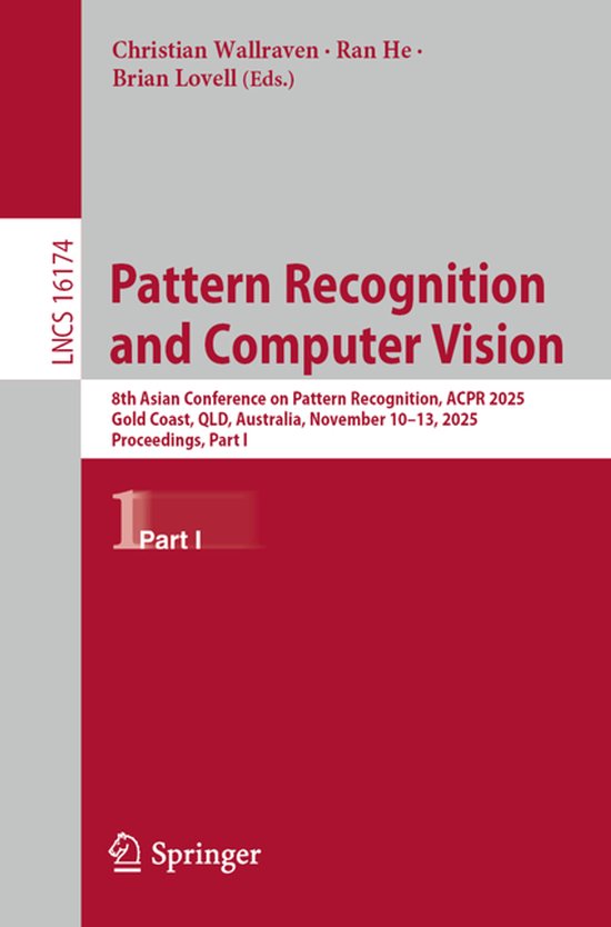 Lecture Notes in Computer Science16174- Pattern Recognition  ... - cover