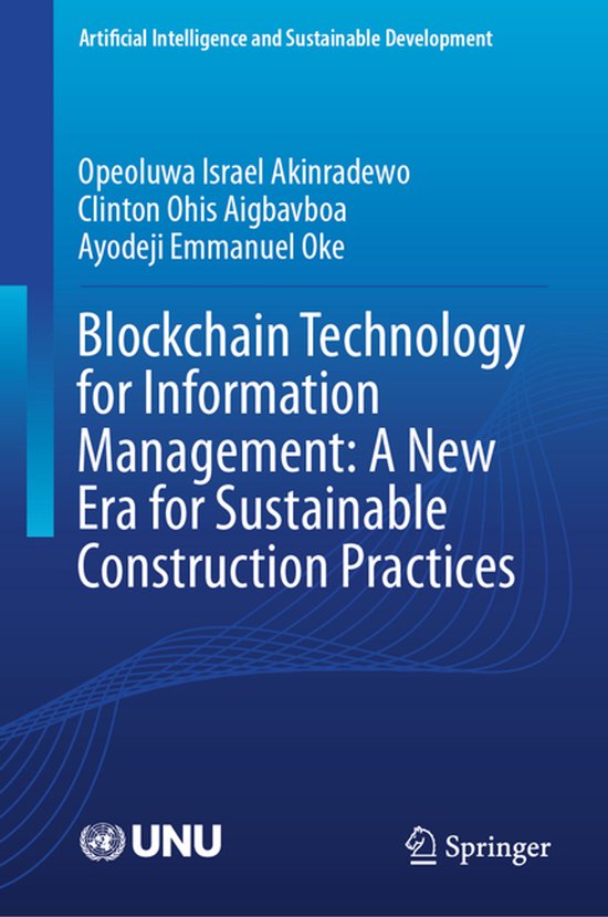 Artificial Intelligence and Sustainable Development- Blockch ... - cover