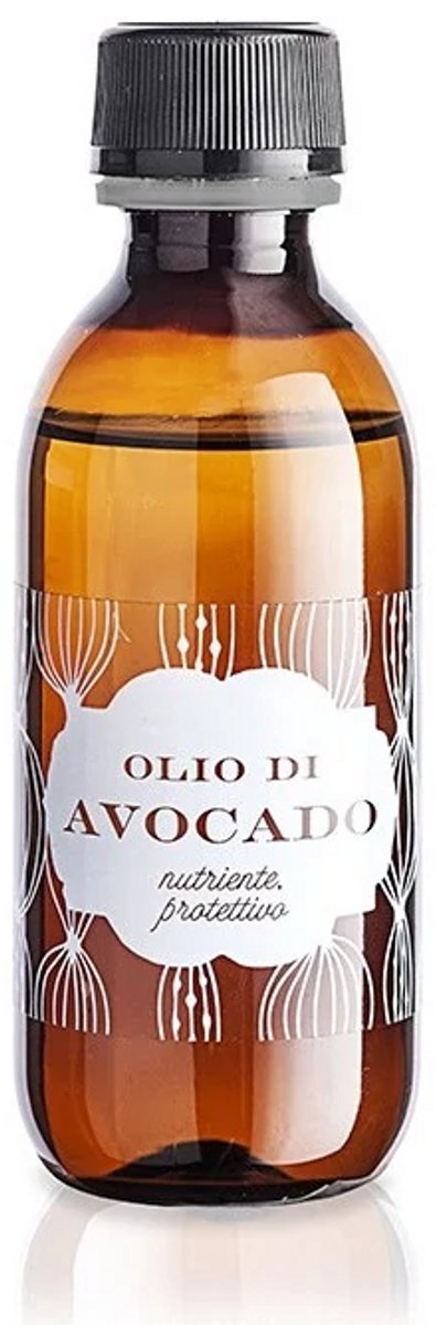 Officina Naturae - Avocado olie 100% puur extra zuivere avocado olie - 110 ml - voor huid en haar - gezicht en lichaam - avocado olie voor droge huid - Ideaal voor rijpe huid, droge haar - vitamine E avocado olie