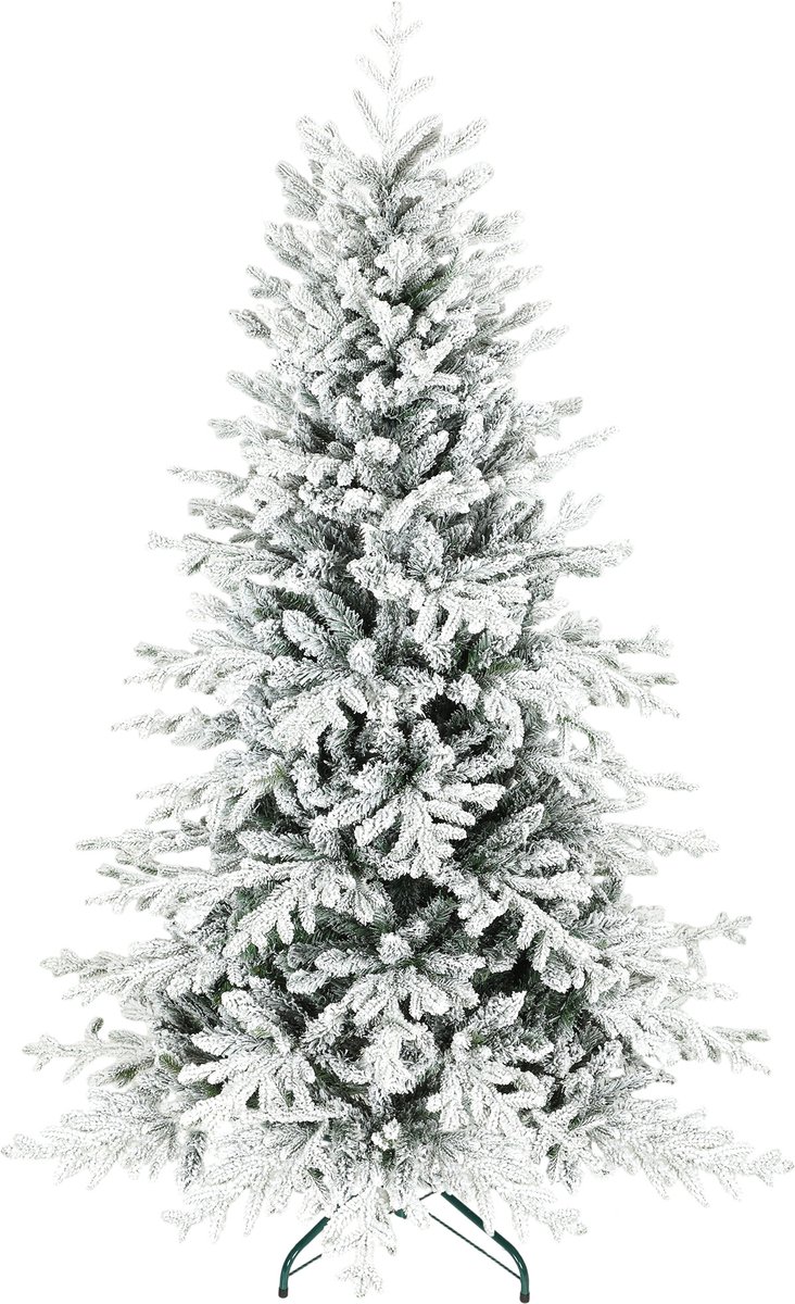HOMCOM-Kerstboom-Plastic-116x116x180cm-Vert