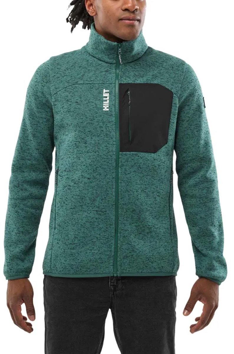 Millet Chamonix Fleece Met Volledige Rits Man Bottle