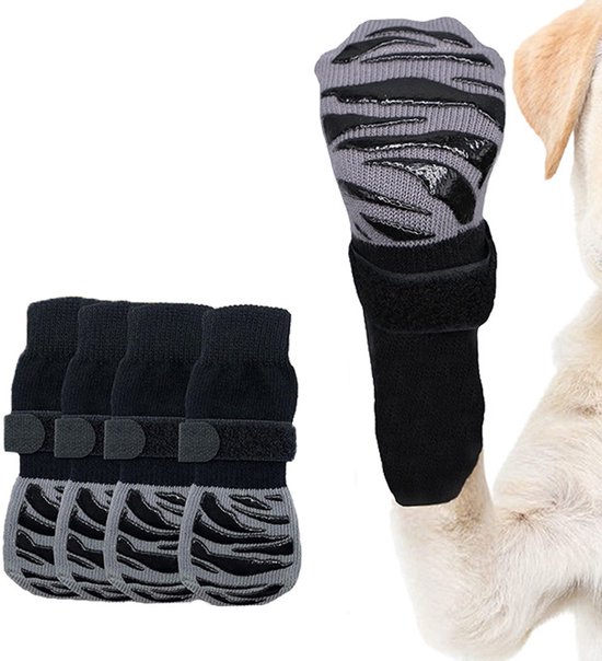 Antislip Hondensokken – Set van 4 Antislip Hondensokken – Set van 4