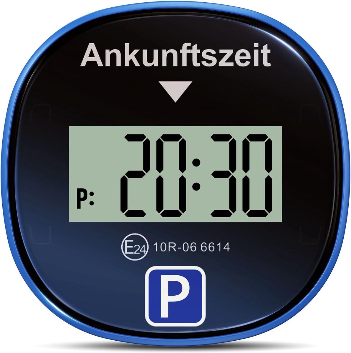 Chrono Pro Elektronische Parkeerschijf-Zwart-Goedgekeurd