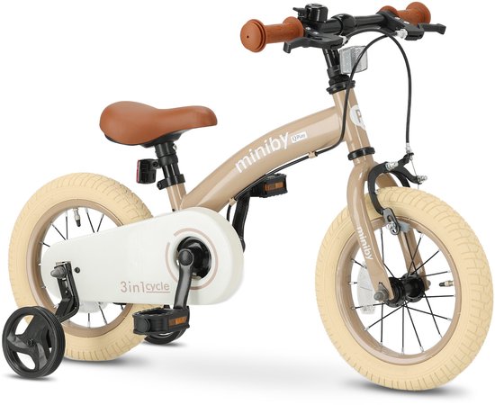 Kinderfiets 14 inch 4-6 jaar Bluey DINO BIKES