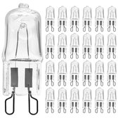 Modee G9 Halogeenlamp 20W - 200lm 230V - Halogeen Lampjes Insteek - Warm Wit Licht - Dimbaar - 25 Halogeenlampen