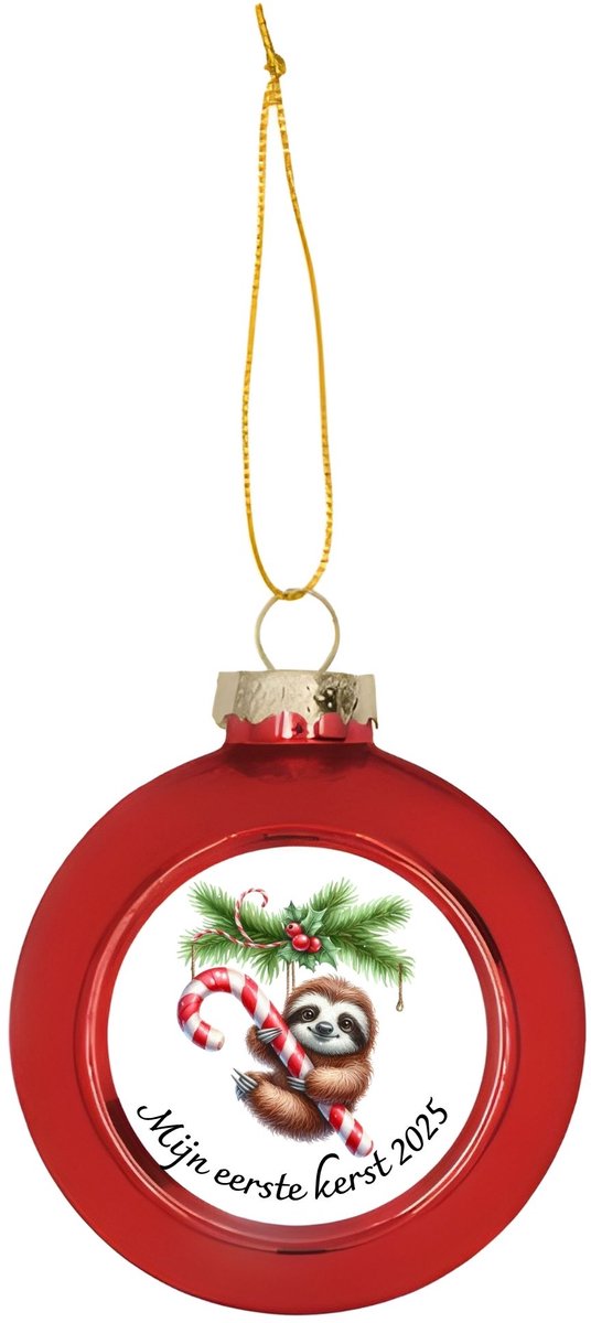 Mijn eerste kerst 2025- Kerstbal- Baby cadeau