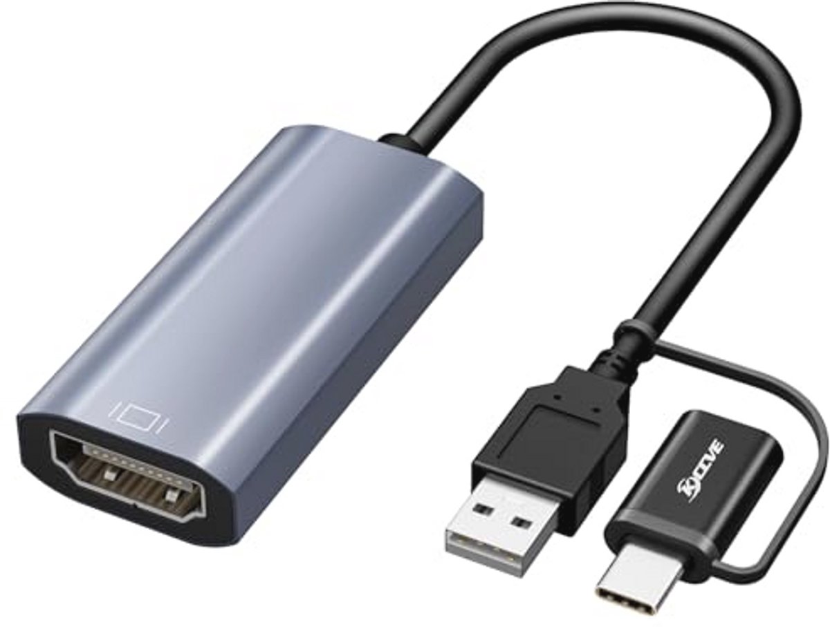 USB naar HDMI-adapter 1080p 60Hz - Geschikt voor Windows XP/7/8/10/11
