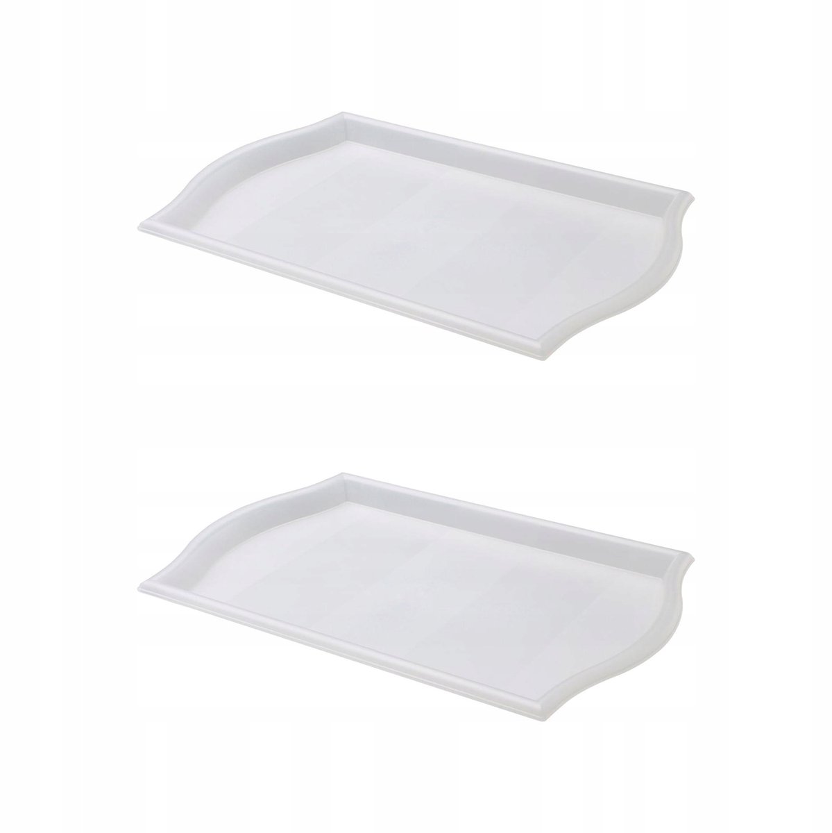 2x SMULA Serverschaal - Transparant 52x35 cm