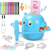 Creatieve teken- en spin-art set voor kinderen