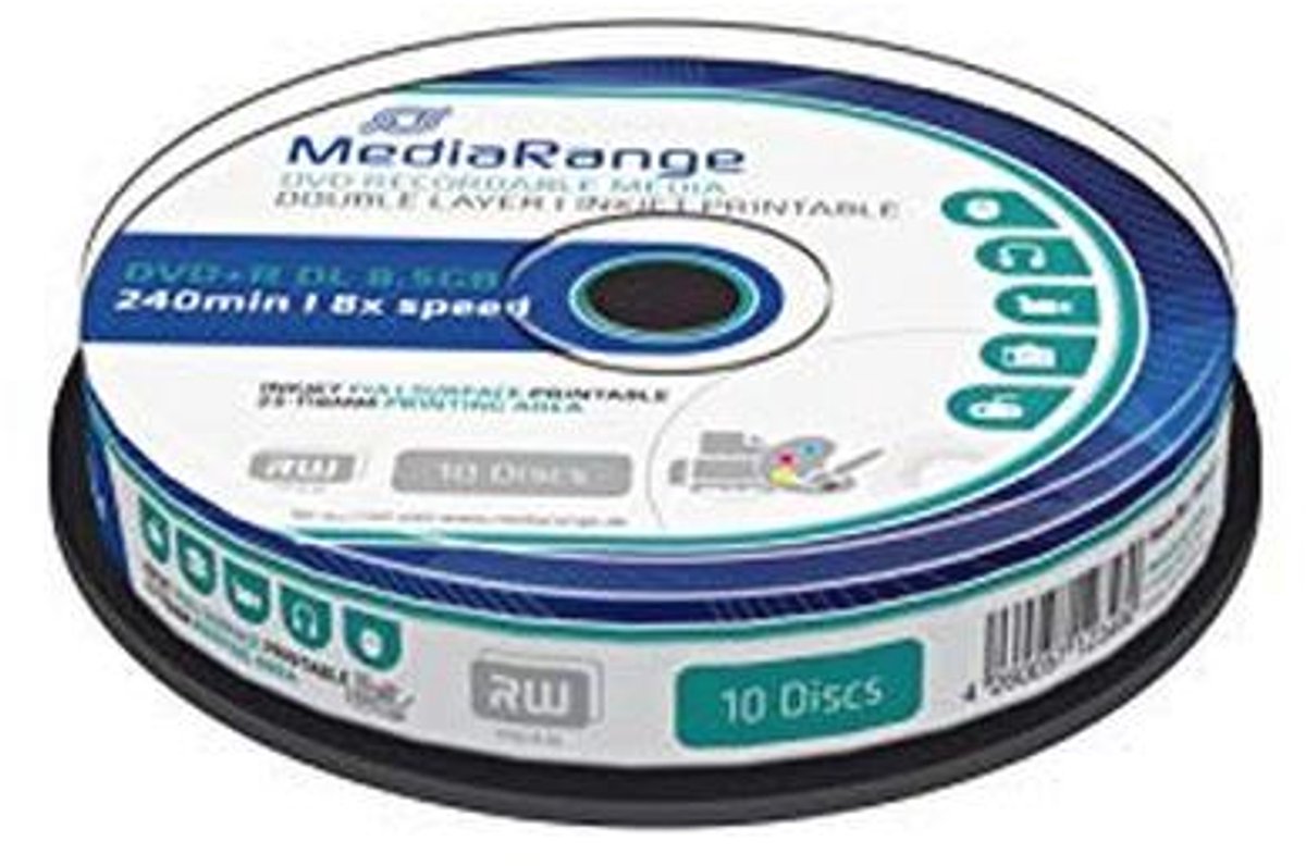 DVD+R Double Layer 8.5GB - Efficiency en kwaliteit voor uw archivering
