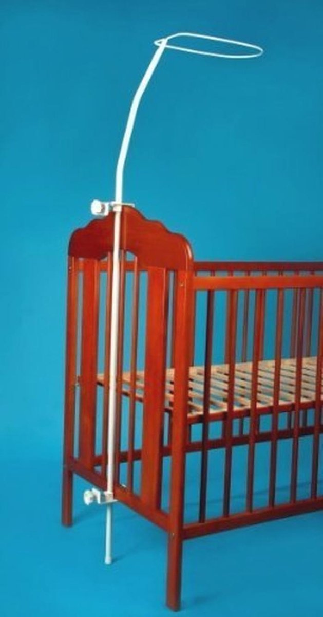 Hemelstang voor babybed of wieg - Verstelbare sluierhouder — afbeelding 2