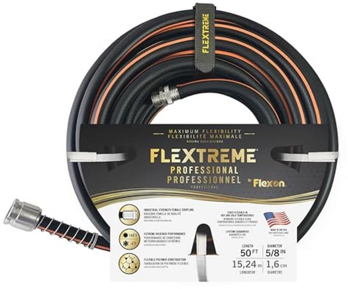 Flexibele Rubber Tuinslang 15,2 m - Knikvrij en Temperatuurbestendig