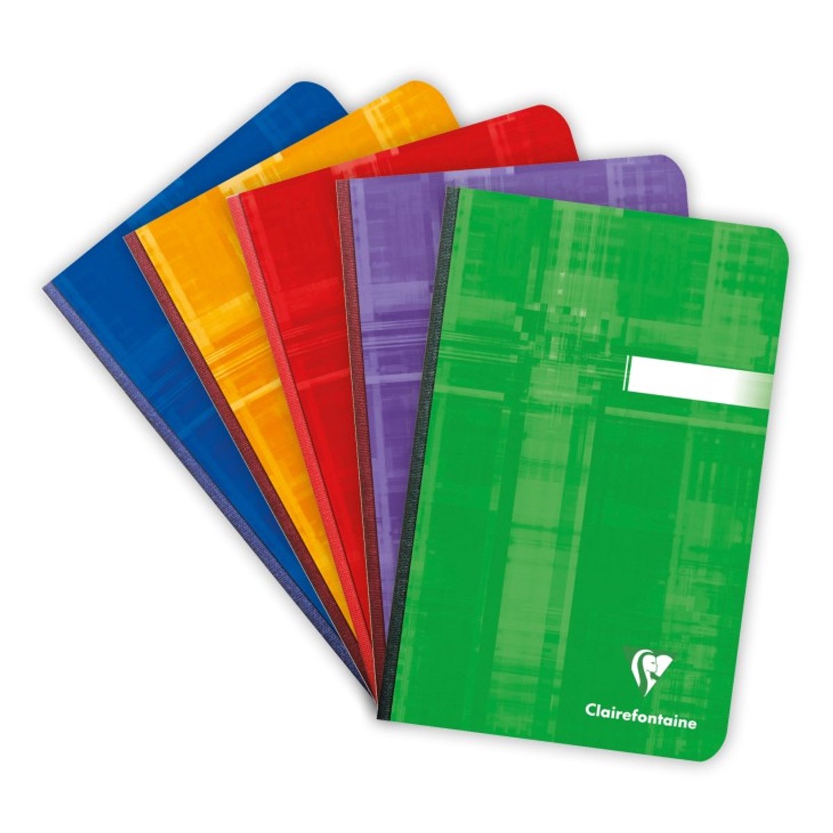Registerboek Clairfontaine - 110 x 170 - Ruit - 5 stuks