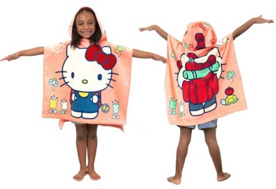 Hot Wheels Poncho Handdoek, Kinderhanddoek Met Auto En