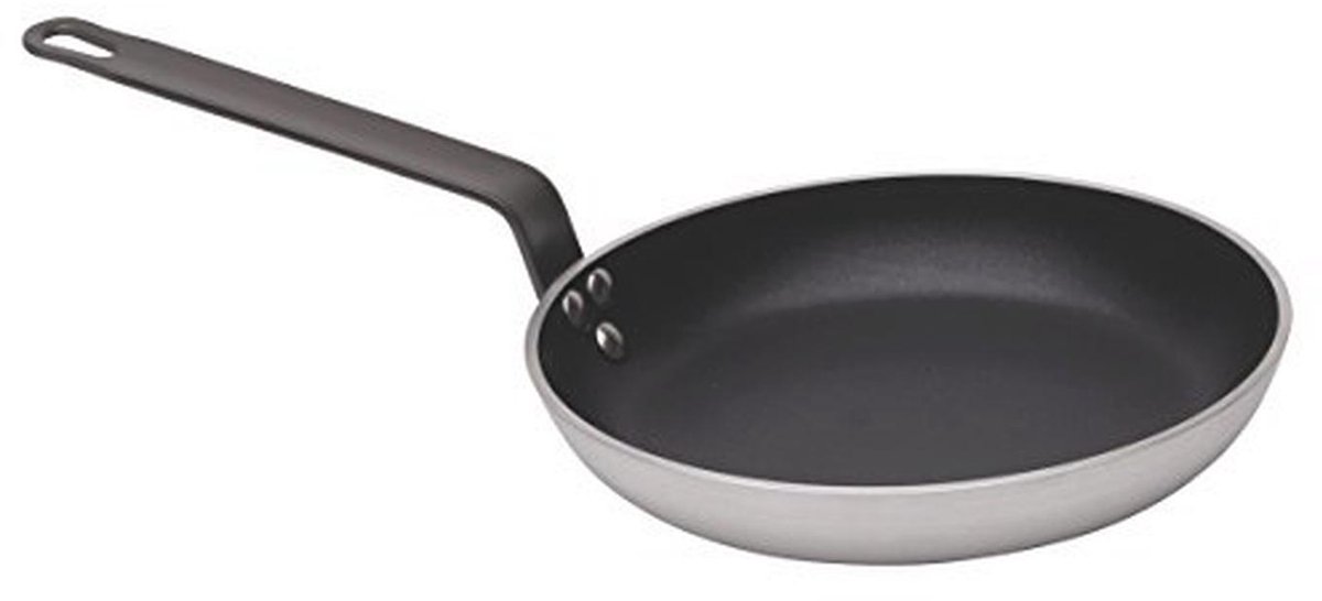 Ronde Aluminium Anti-aanbakpan met Dubbele Laag - 24 cm