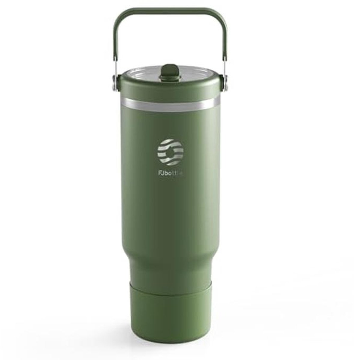 Thermosbeker met Rietje en Handvat - 1180 ml Roestvrij Staal - 2-in-1 Deksel - BPA-vrij