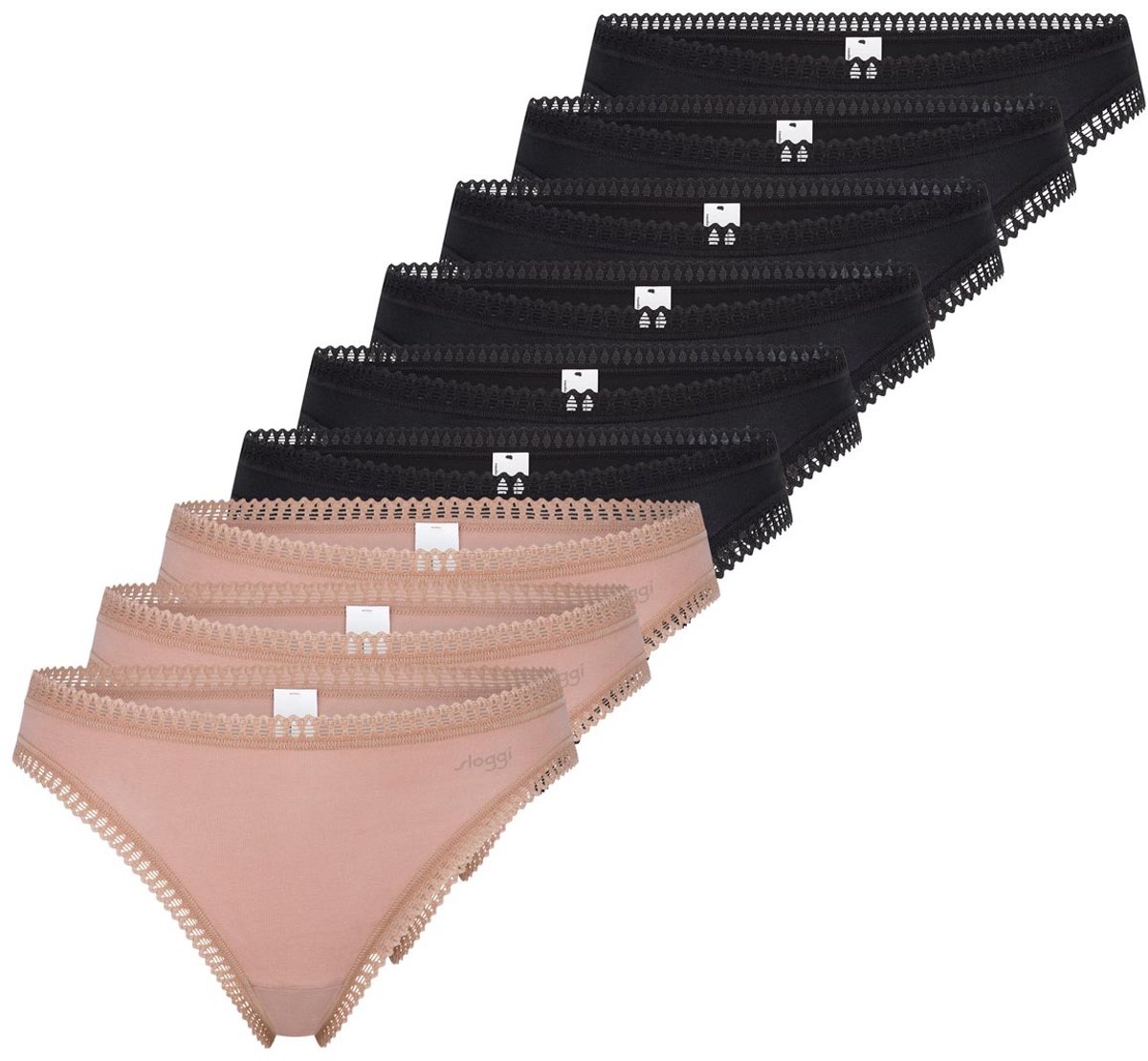 sloggi Dames string 9 pack GO Crush