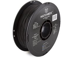 PLA 3D-Printerfilament - Tolerantie +/- 0,03 mm - Spoel van 1 kg - 1,75 mm - Zwart - Filament