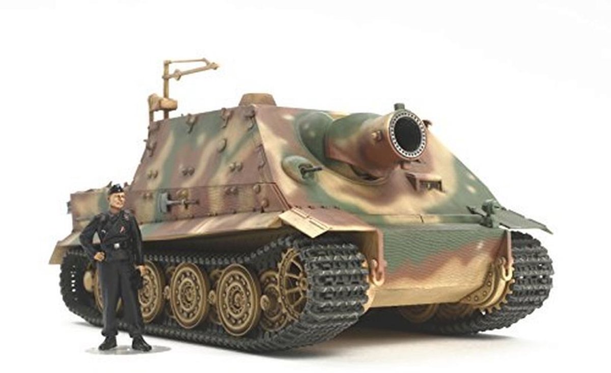Militaire Speelgoedpantser 1:48 Modelbouwset - 133 mm