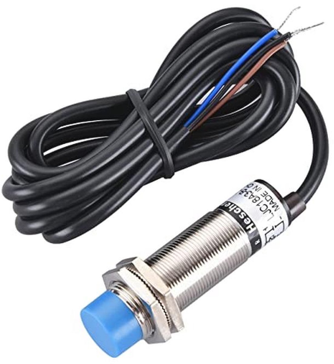Capacitieve naderingssensorschakelaar voor detectie en besturing, niet-afgeschermd type, 1-10mm, 10-30VDC